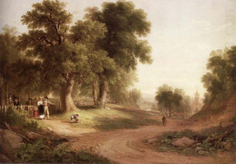 Asher Brown Durand Sunday Morning china oil painting image